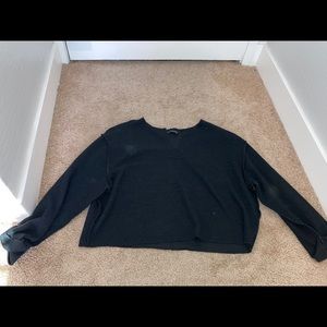 Urban outfitters Jax inside out notch neck